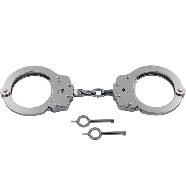 Peerless Model 700C Nickel Finish Handcuffs