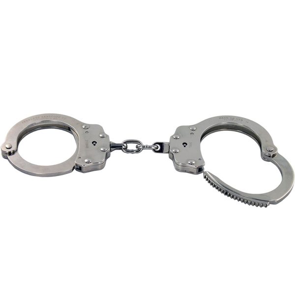 Peerless Model 700C Nickel Finish Handcuffs - Image 2